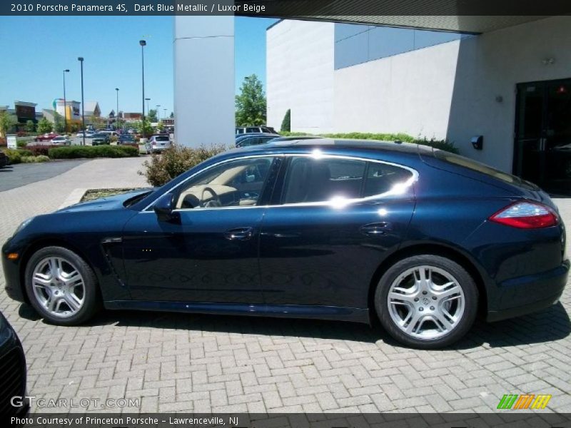 Dark Blue Metallic / Luxor Beige 2010 Porsche Panamera 4S