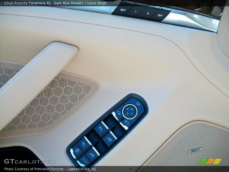 Dark Blue Metallic / Luxor Beige 2010 Porsche Panamera 4S