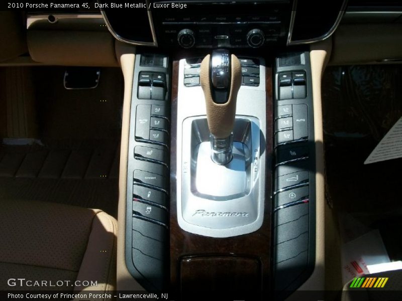Dark Blue Metallic / Luxor Beige 2010 Porsche Panamera 4S