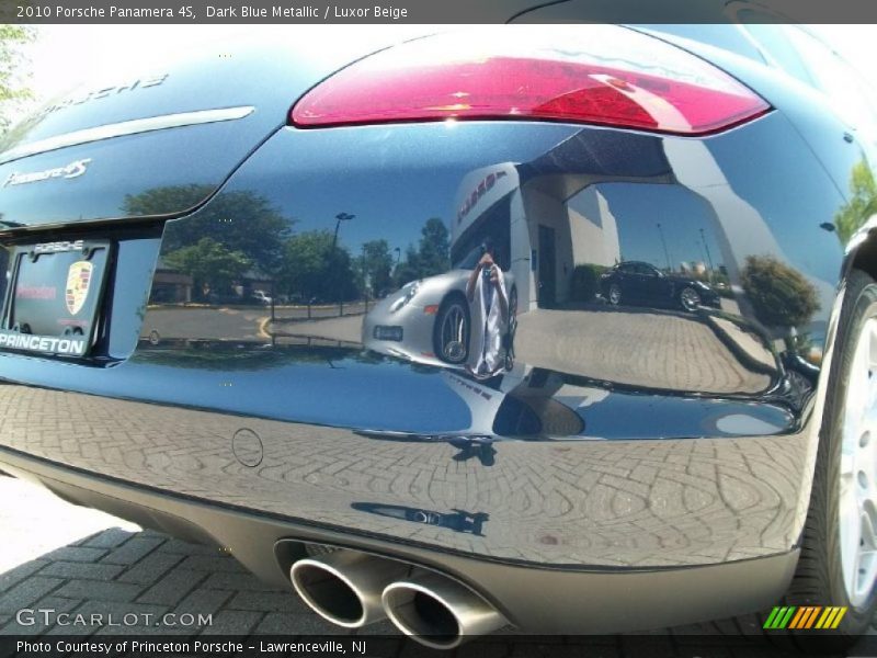 Dark Blue Metallic / Luxor Beige 2010 Porsche Panamera 4S