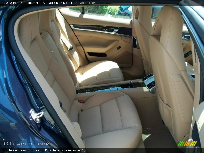 Dark Blue Metallic / Luxor Beige 2010 Porsche Panamera 4S