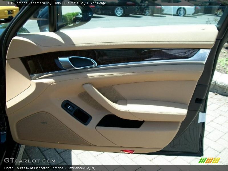 Dark Blue Metallic / Luxor Beige 2010 Porsche Panamera 4S