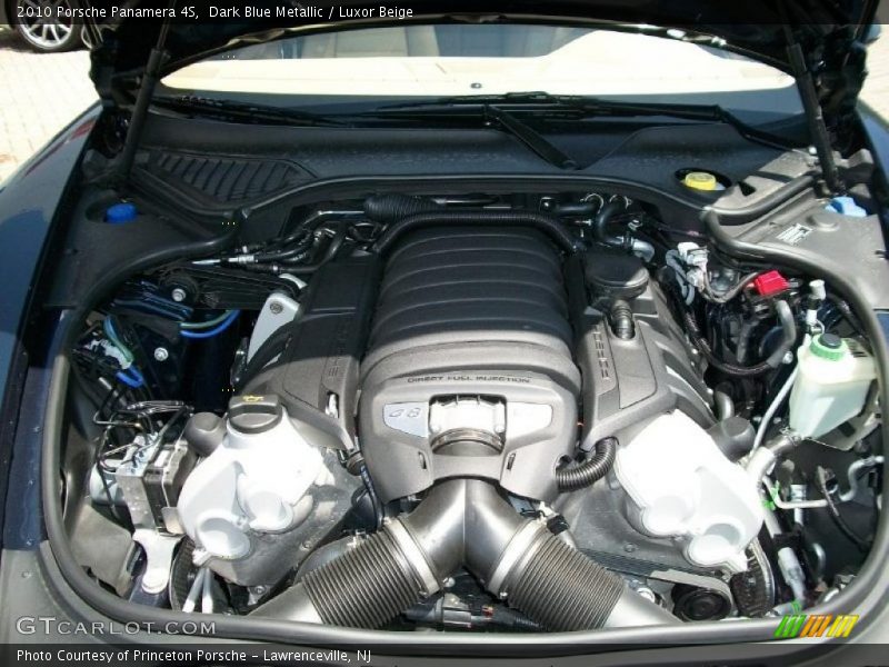 Dark Blue Metallic / Luxor Beige 2010 Porsche Panamera 4S