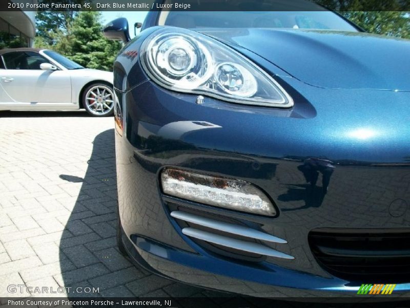 Dark Blue Metallic / Luxor Beige 2010 Porsche Panamera 4S