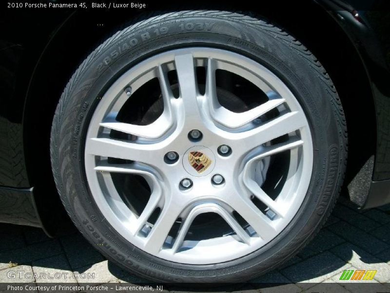Black / Luxor Beige 2010 Porsche Panamera 4S