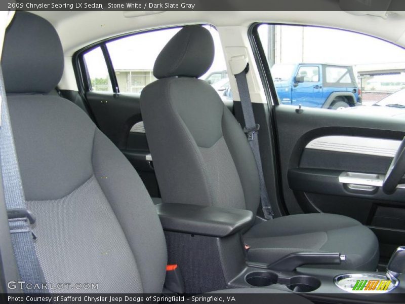 Stone White / Dark Slate Gray 2009 Chrysler Sebring LX Sedan