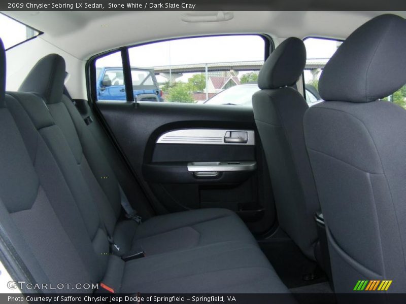 Stone White / Dark Slate Gray 2009 Chrysler Sebring LX Sedan