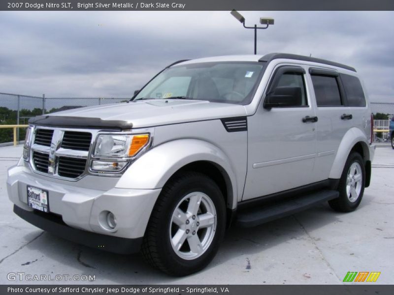 Bright Silver Metallic / Dark Slate Gray 2007 Dodge Nitro SLT