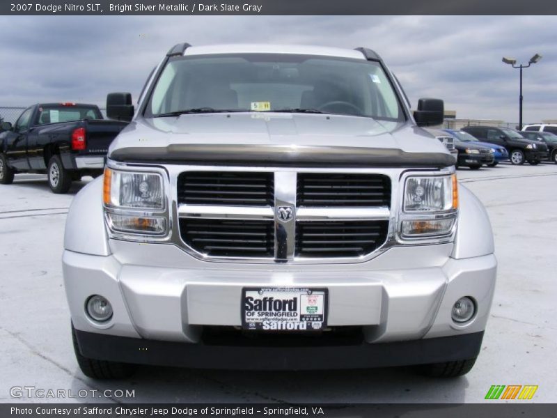Bright Silver Metallic / Dark Slate Gray 2007 Dodge Nitro SLT