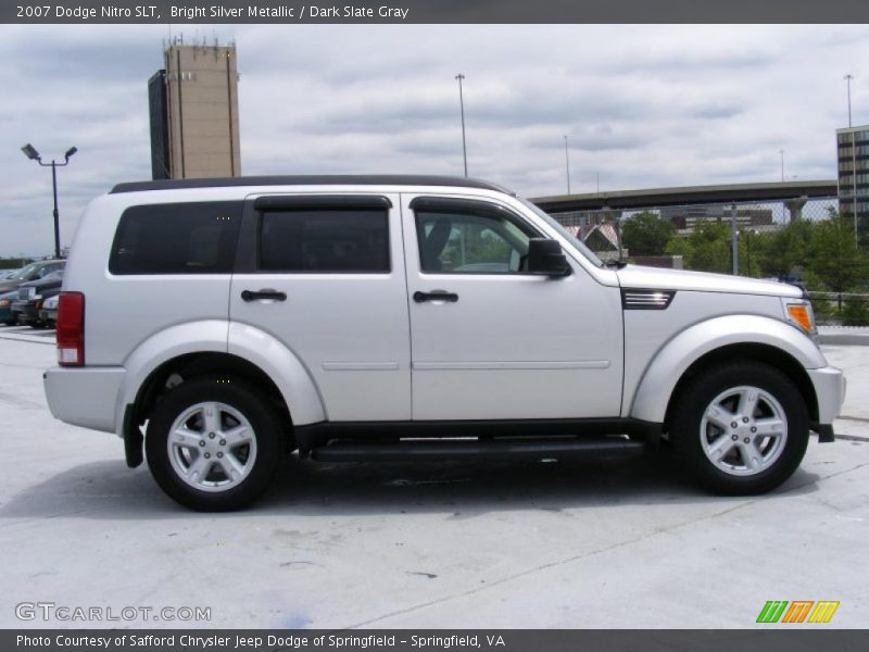 Bright Silver Metallic / Dark Slate Gray 2007 Dodge Nitro SLT