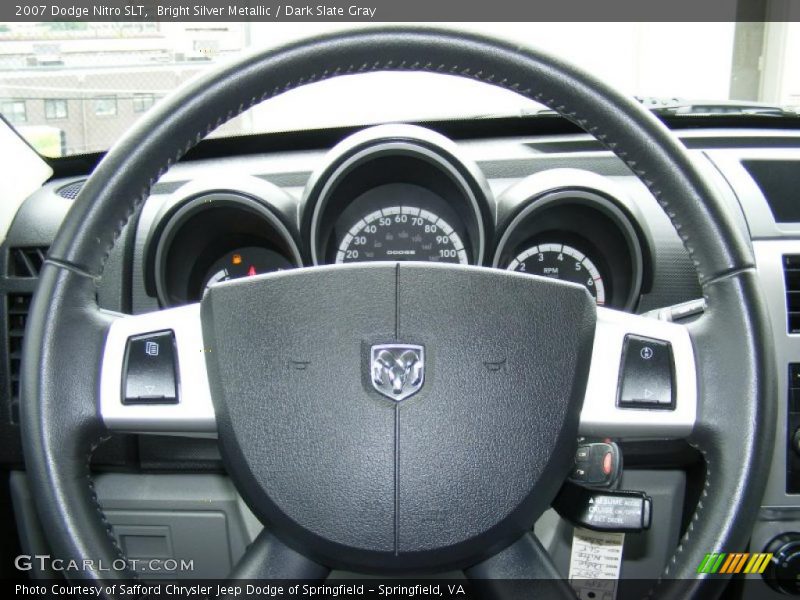 Bright Silver Metallic / Dark Slate Gray 2007 Dodge Nitro SLT