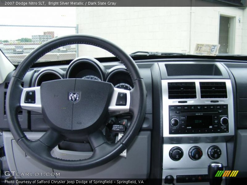 Bright Silver Metallic / Dark Slate Gray 2007 Dodge Nitro SLT