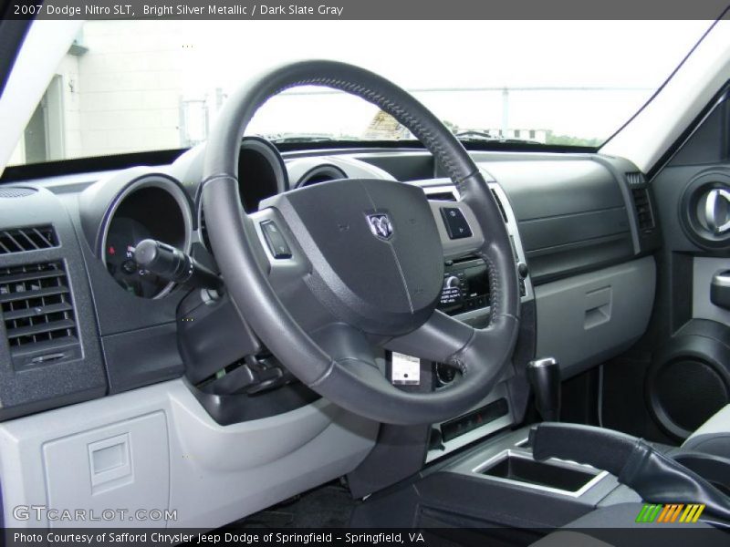 Bright Silver Metallic / Dark Slate Gray 2007 Dodge Nitro SLT