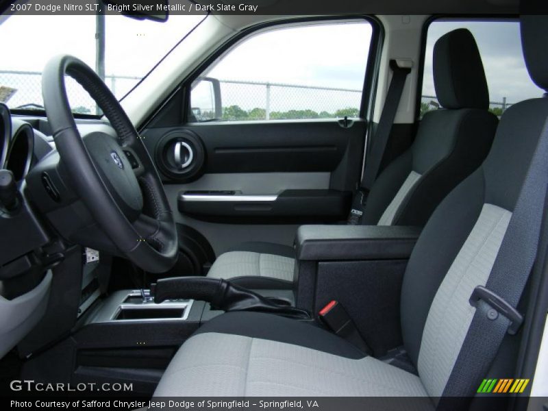 Bright Silver Metallic / Dark Slate Gray 2007 Dodge Nitro SLT