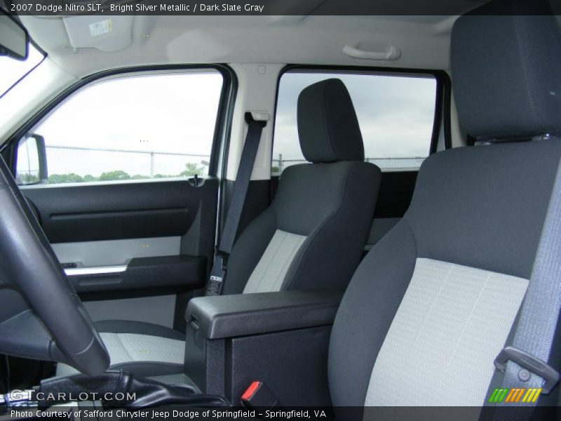 Bright Silver Metallic / Dark Slate Gray 2007 Dodge Nitro SLT
