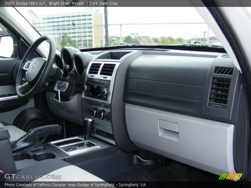 Bright Silver Metallic / Dark Slate Gray 2007 Dodge Nitro SLT