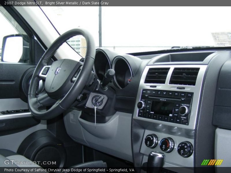Bright Silver Metallic / Dark Slate Gray 2007 Dodge Nitro SLT