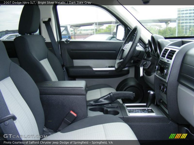 Bright Silver Metallic / Dark Slate Gray 2007 Dodge Nitro SLT