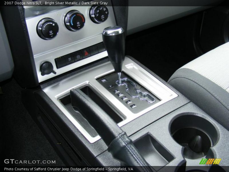 Bright Silver Metallic / Dark Slate Gray 2007 Dodge Nitro SLT