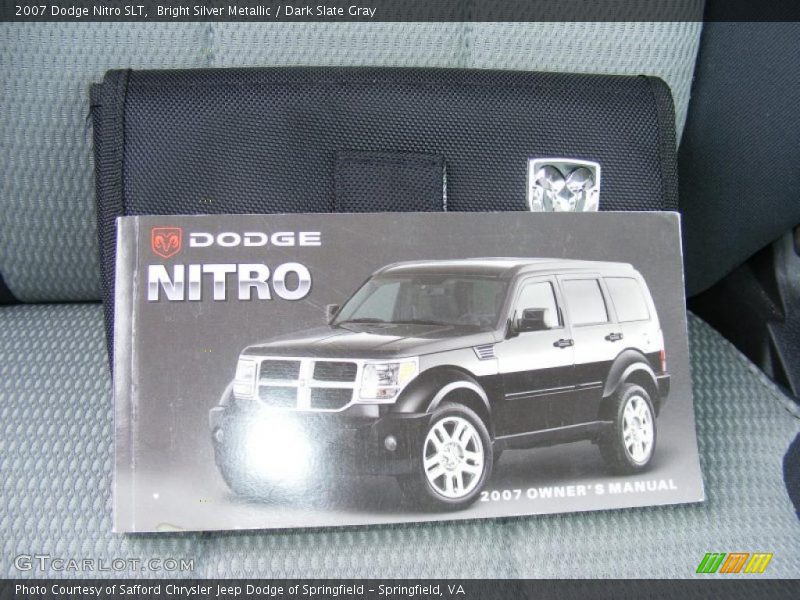 Bright Silver Metallic / Dark Slate Gray 2007 Dodge Nitro SLT