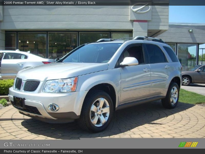 Silver Alloy Metallic / Ebony Black 2006 Pontiac Torrent AWD