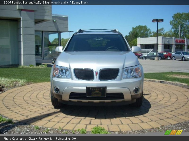 Silver Alloy Metallic / Ebony Black 2006 Pontiac Torrent AWD