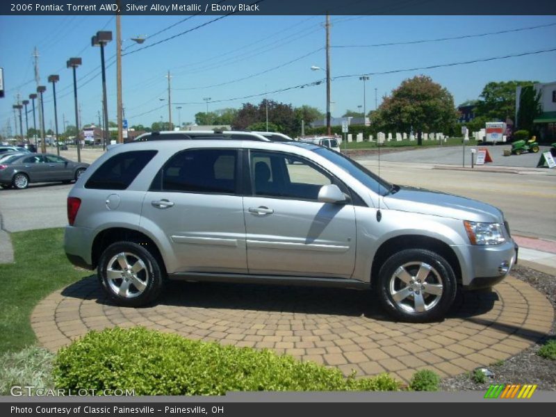 Silver Alloy Metallic / Ebony Black 2006 Pontiac Torrent AWD