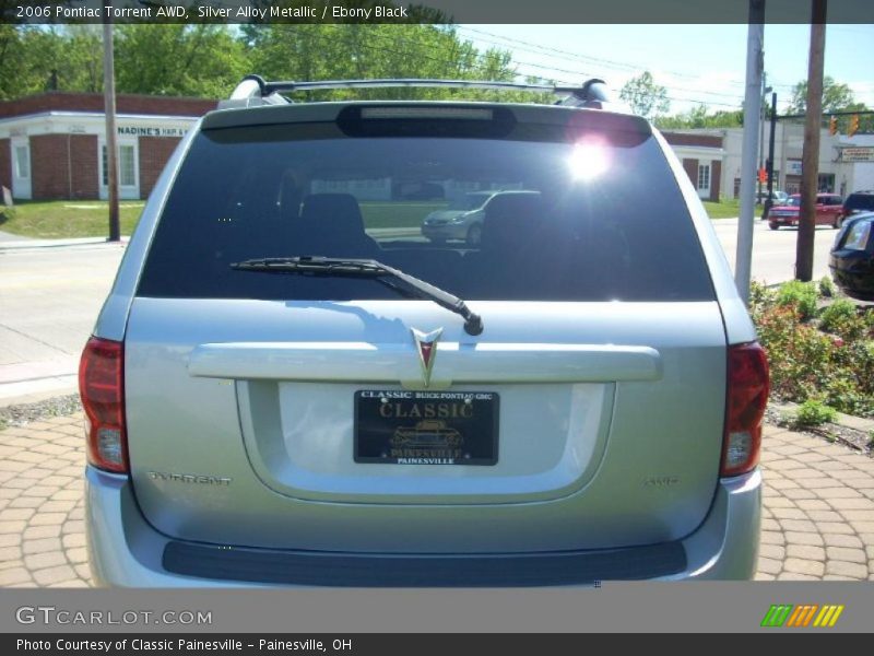 Silver Alloy Metallic / Ebony Black 2006 Pontiac Torrent AWD