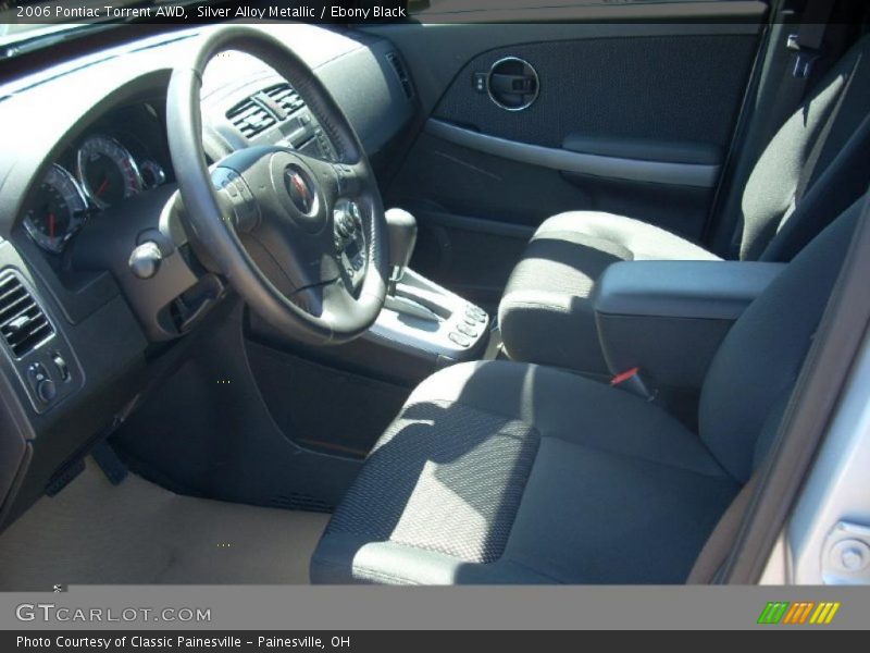 Silver Alloy Metallic / Ebony Black 2006 Pontiac Torrent AWD