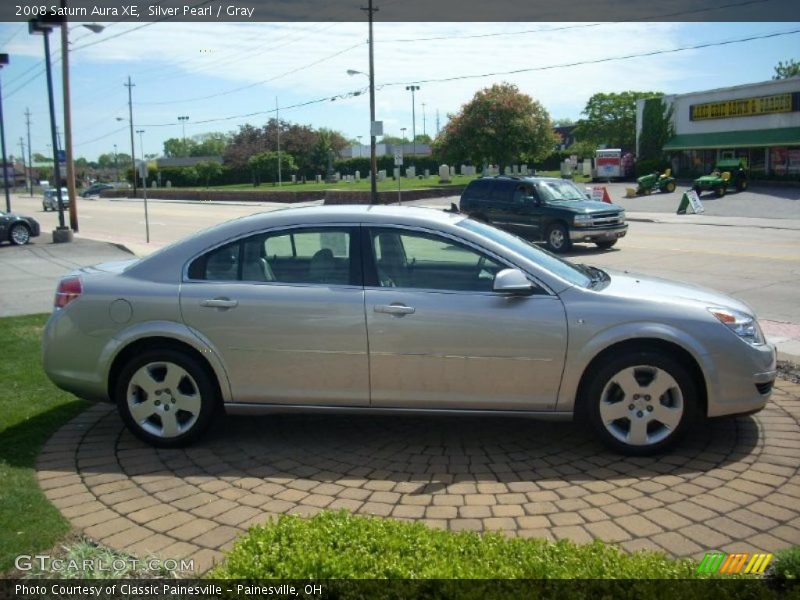 Silver Pearl / Gray 2008 Saturn Aura XE