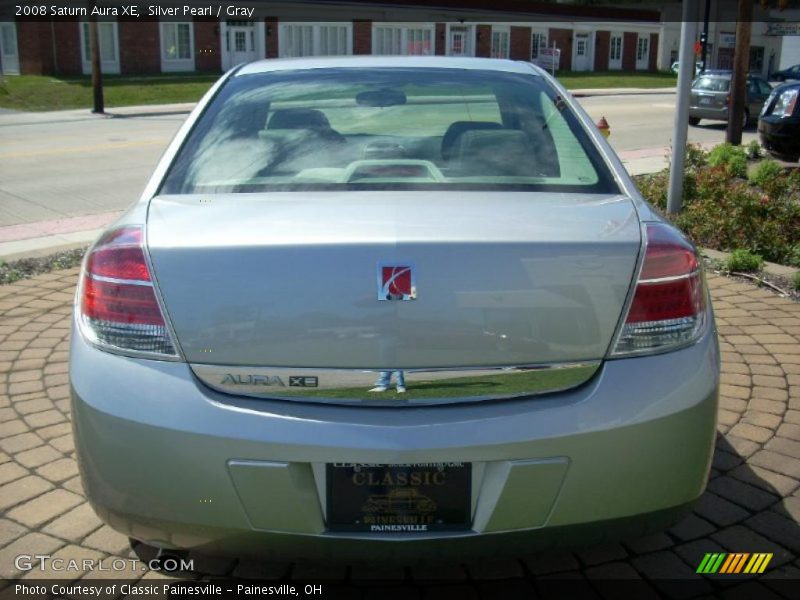 Silver Pearl / Gray 2008 Saturn Aura XE