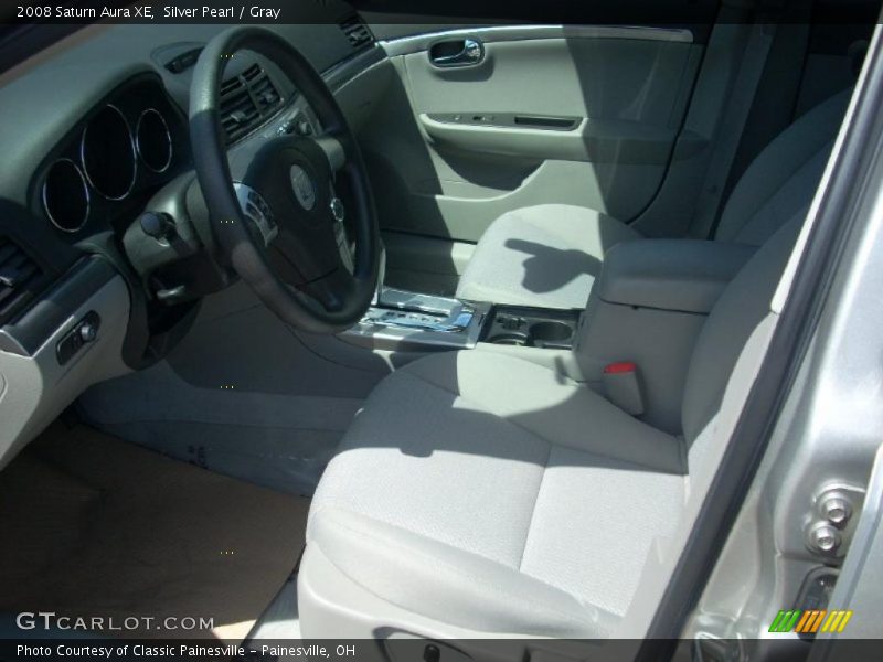 Silver Pearl / Gray 2008 Saturn Aura XE