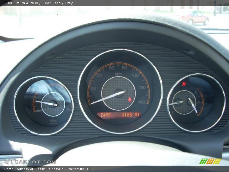 Silver Pearl / Gray 2008 Saturn Aura XE