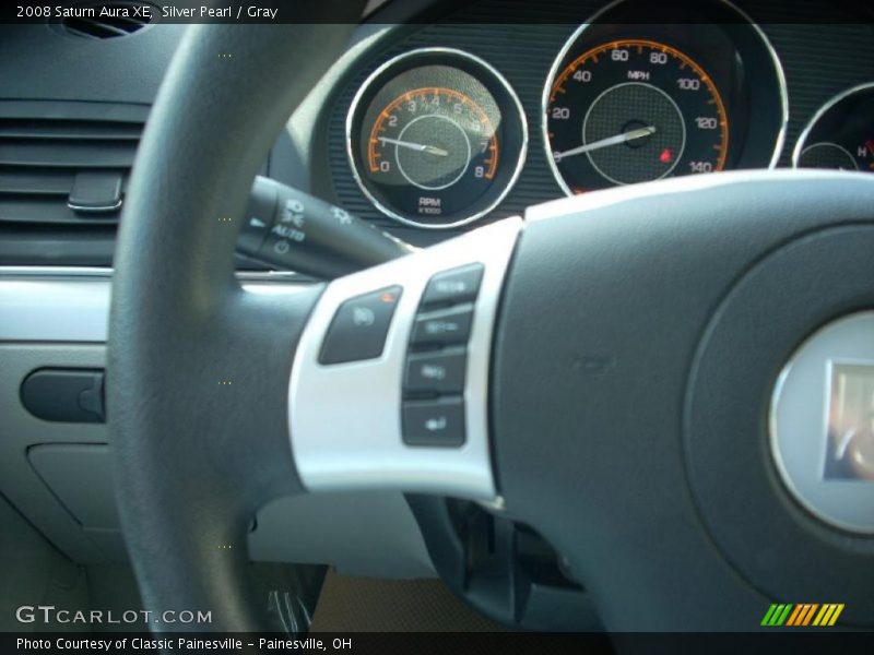 Silver Pearl / Gray 2008 Saturn Aura XE