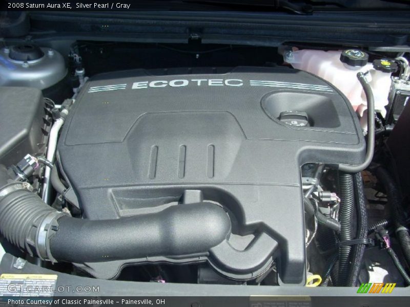Silver Pearl / Gray 2008 Saturn Aura XE