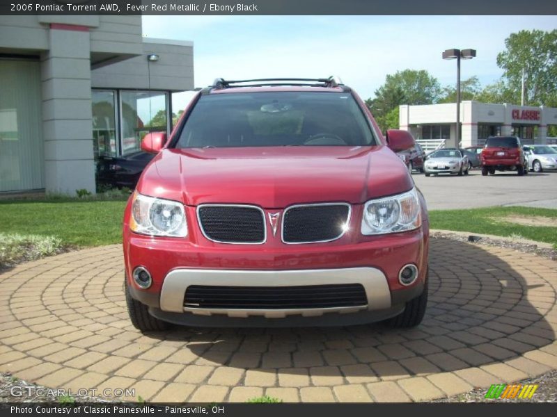 Fever Red Metallic / Ebony Black 2006 Pontiac Torrent AWD