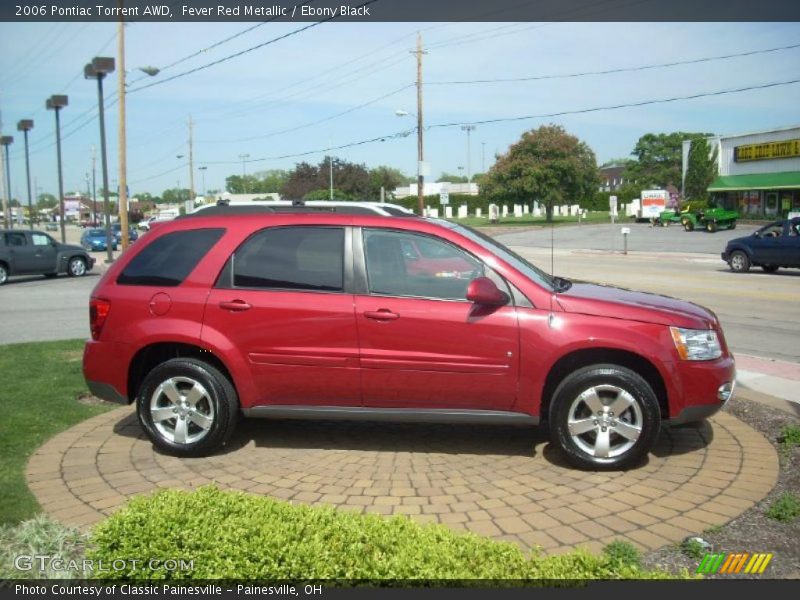 Fever Red Metallic / Ebony Black 2006 Pontiac Torrent AWD