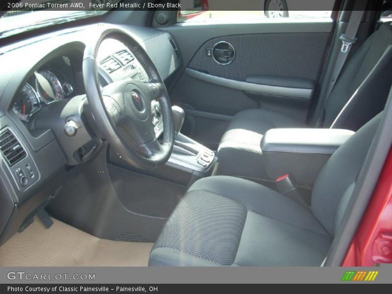Fever Red Metallic / Ebony Black 2006 Pontiac Torrent AWD