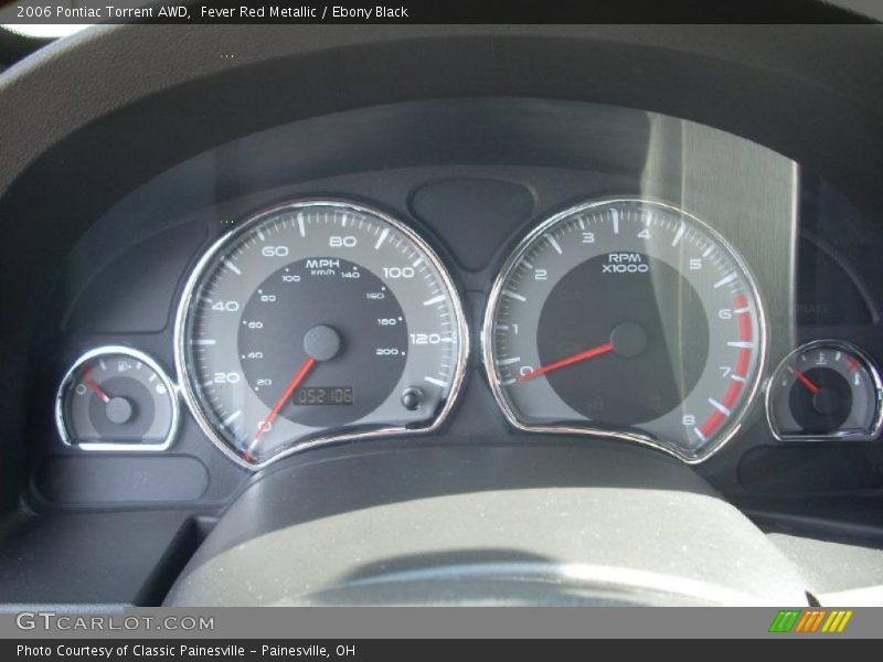 Fever Red Metallic / Ebony Black 2006 Pontiac Torrent AWD