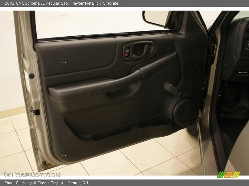 Pewter Metallic / Graphite 2002 GMC Sonoma SL Regular Cab