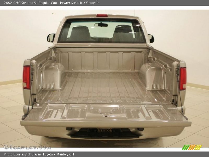 Pewter Metallic / Graphite 2002 GMC Sonoma SL Regular Cab