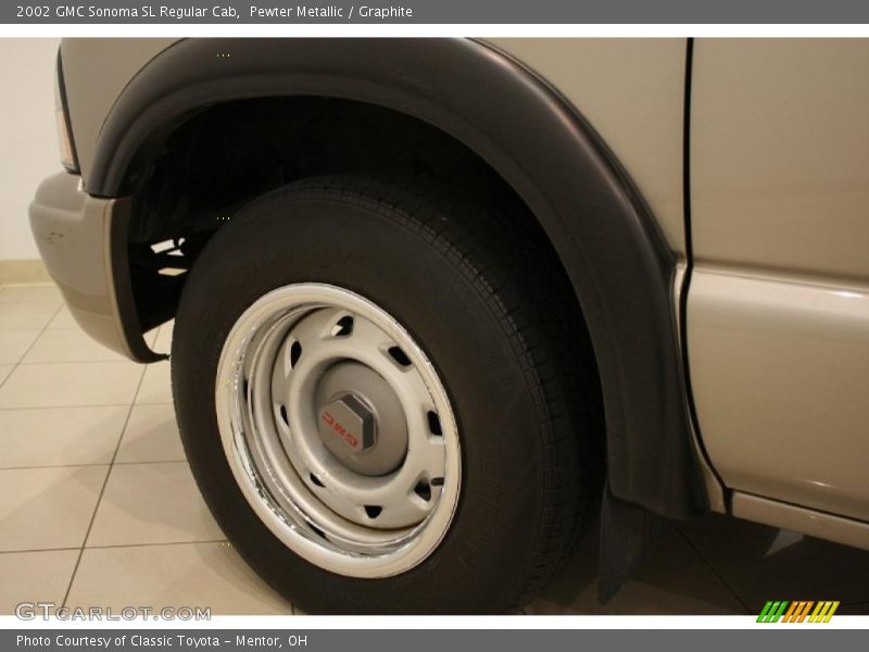 Pewter Metallic / Graphite 2002 GMC Sonoma SL Regular Cab
