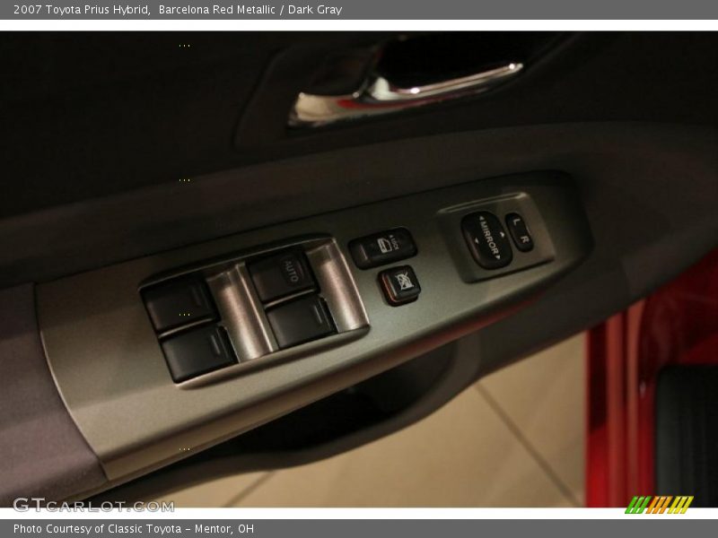 Barcelona Red Metallic / Dark Gray 2007 Toyota Prius Hybrid