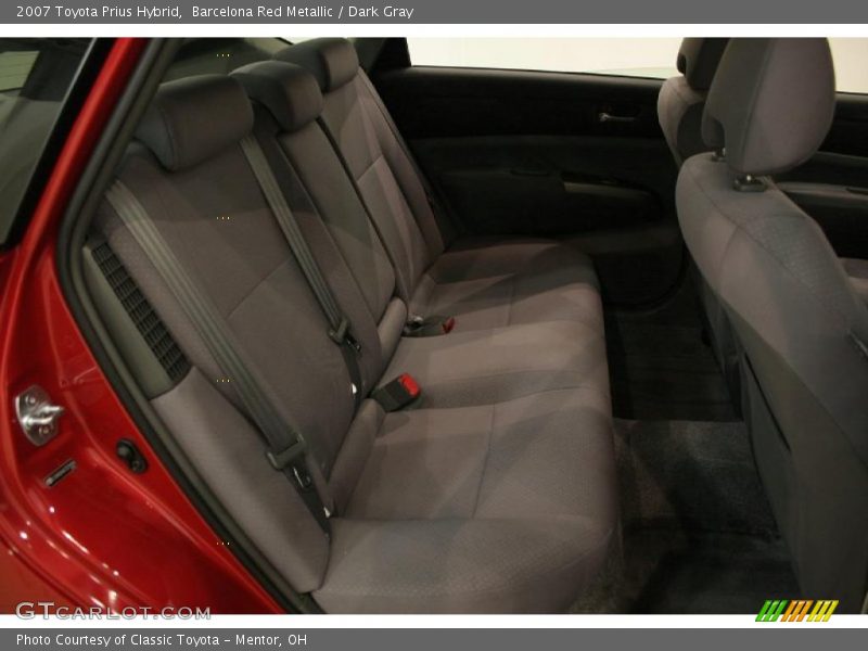 Barcelona Red Metallic / Dark Gray 2007 Toyota Prius Hybrid