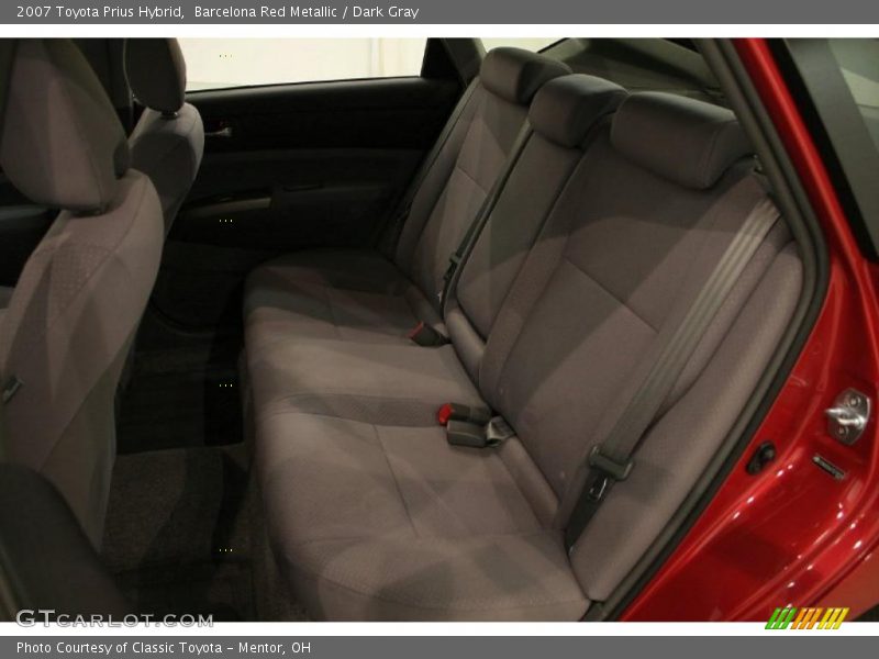 Barcelona Red Metallic / Dark Gray 2007 Toyota Prius Hybrid