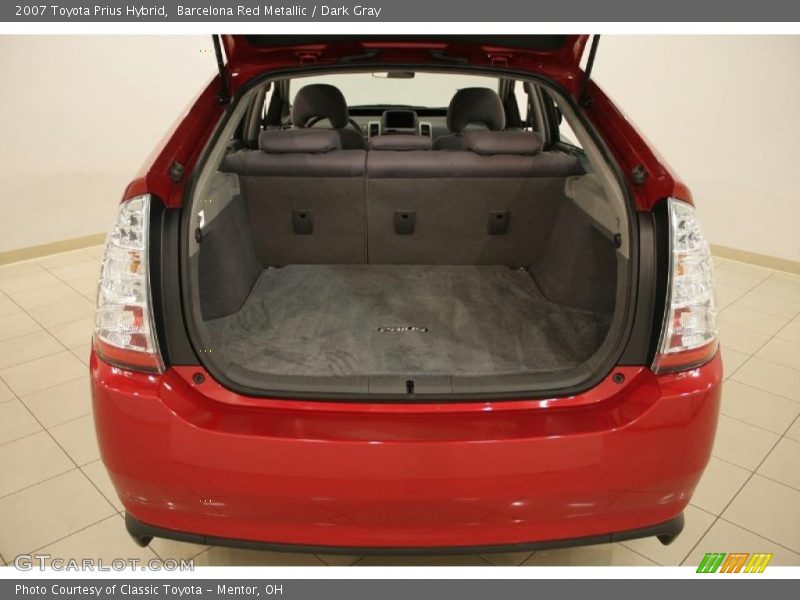 Barcelona Red Metallic / Dark Gray 2007 Toyota Prius Hybrid