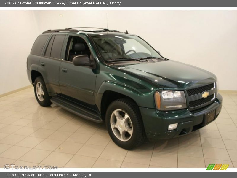 Emerald Jewel Metallic / Ebony 2006 Chevrolet TrailBlazer LT 4x4
