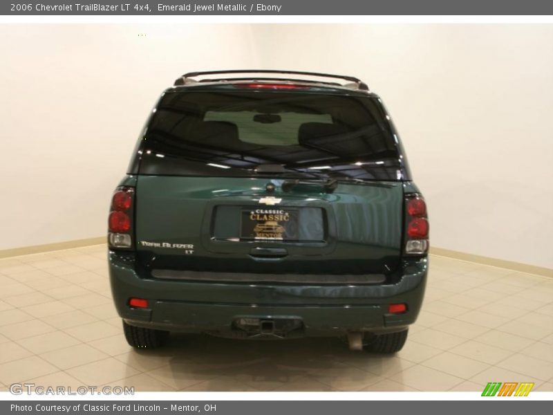 Emerald Jewel Metallic / Ebony 2006 Chevrolet TrailBlazer LT 4x4