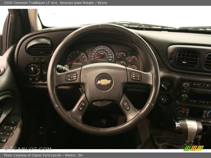 Emerald Jewel Metallic / Ebony 2006 Chevrolet TrailBlazer LT 4x4