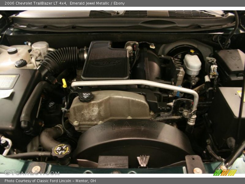 Emerald Jewel Metallic / Ebony 2006 Chevrolet TrailBlazer LT 4x4